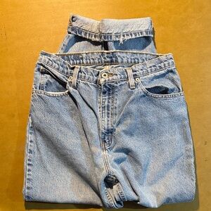 Vintage Faded Glory Light Blue Denim Jeans